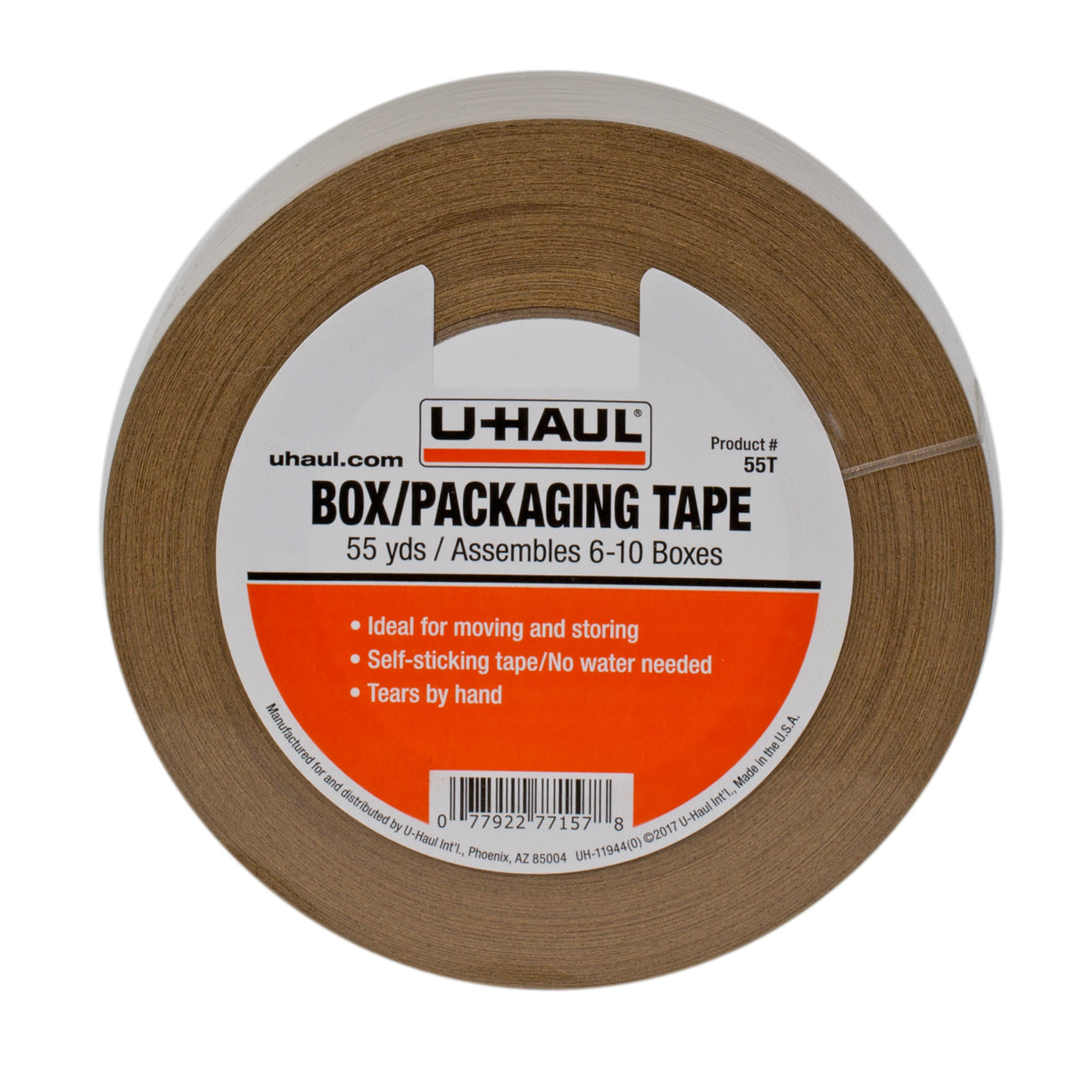 U-Haul Large Moving Boxes - Pack of 10 Boxes - 18â x 18â x 24â - Bonus Roll of Tape Included
