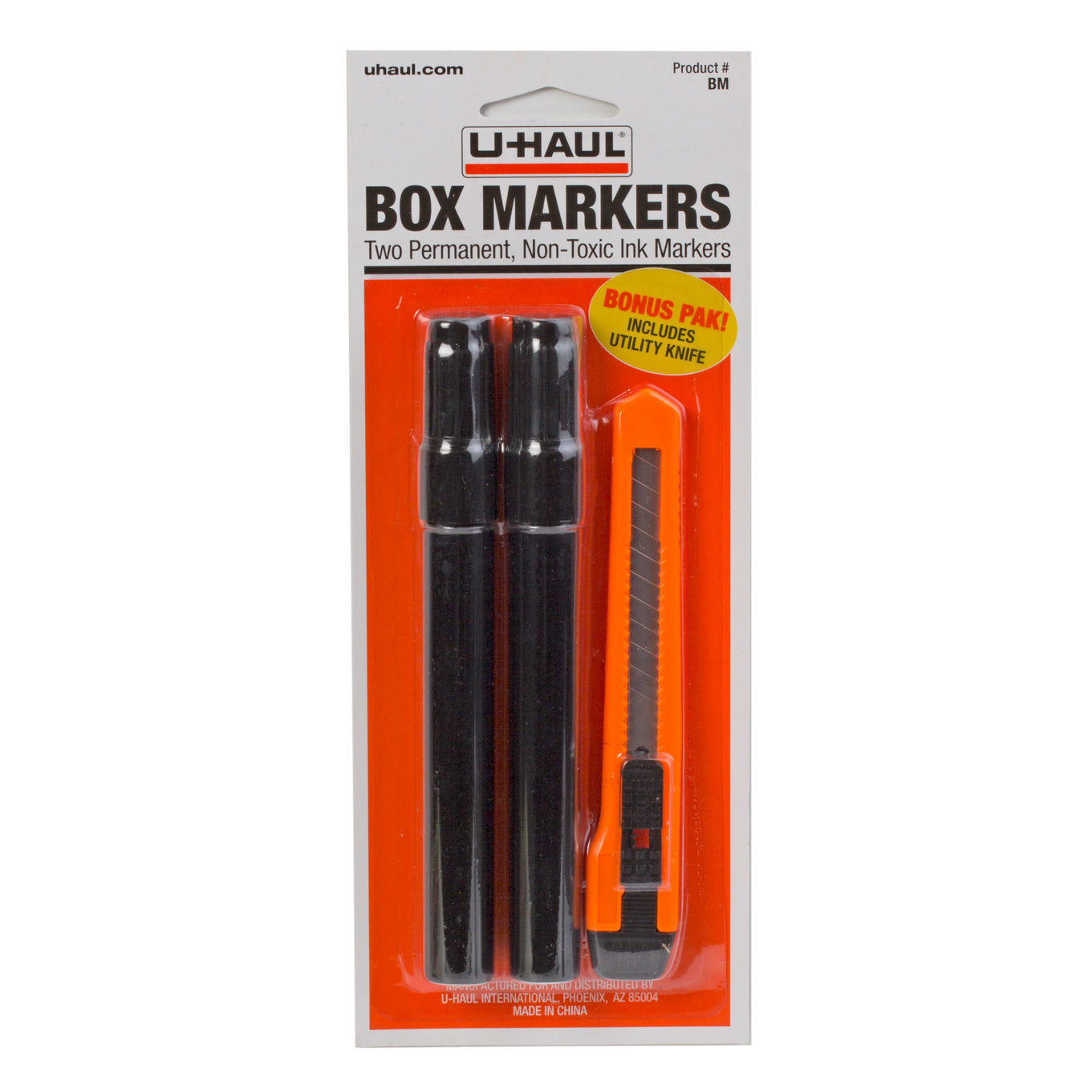 Box Markers With Knife