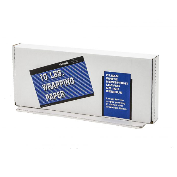 Newsprint Packing Paper 10 Ib. Box.  StoargeBlue Moving Supplies –  StorageBlue Moving Supplies